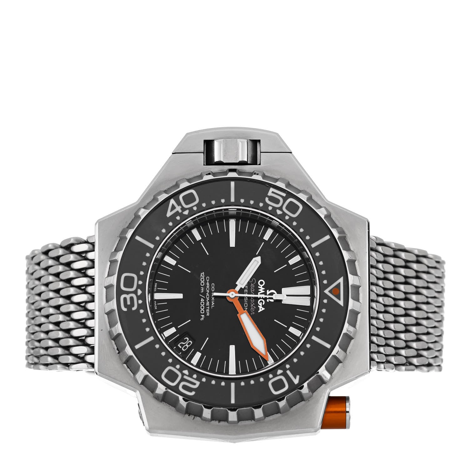 Omega Stainless Steel 48mm Seamaster PloProf Automatic Watch Black 224.30.55.21.01.001 2 of 5