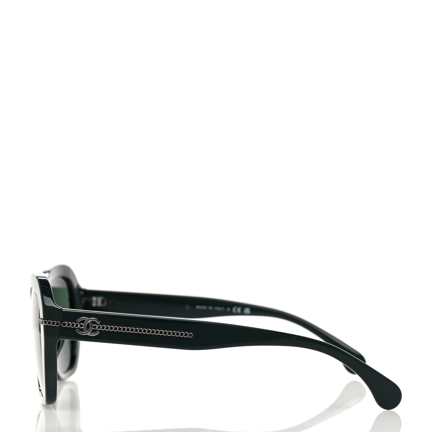 Acetate Polarized CC Butterfly Sunglasses 5510 Dark Green