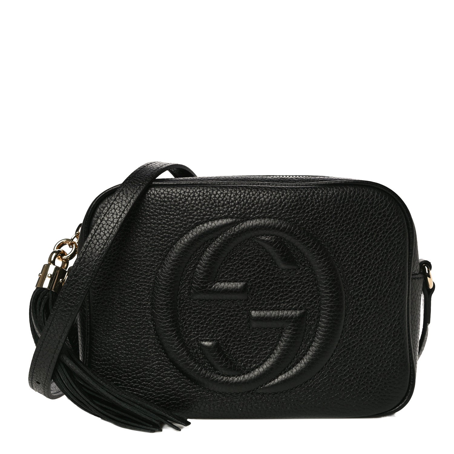 Gucci Pebbled Calfskin Small Soho Disco Bag Black 1 of 13