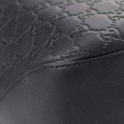 Gucci Guccissima Signature Large Linea A Hobo Black 8 of 16