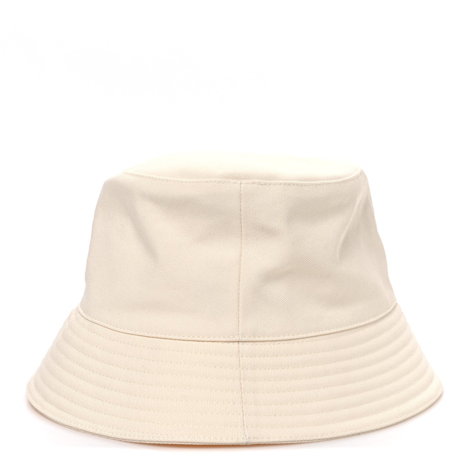 Hermes Cotton Gene Sunshine Bucket Hat 56 Ecru 6 of 8