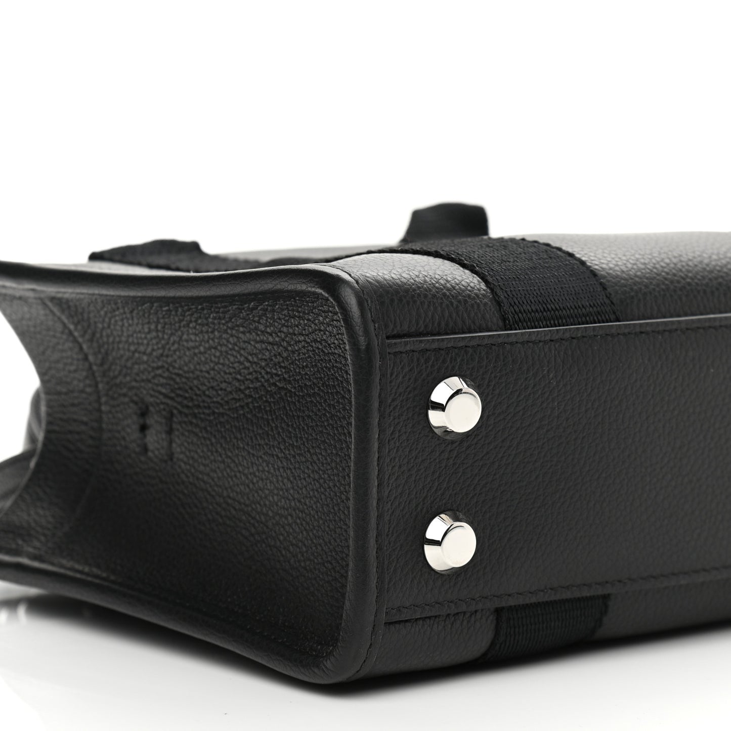 Calfskin XS Hardware Tote Black