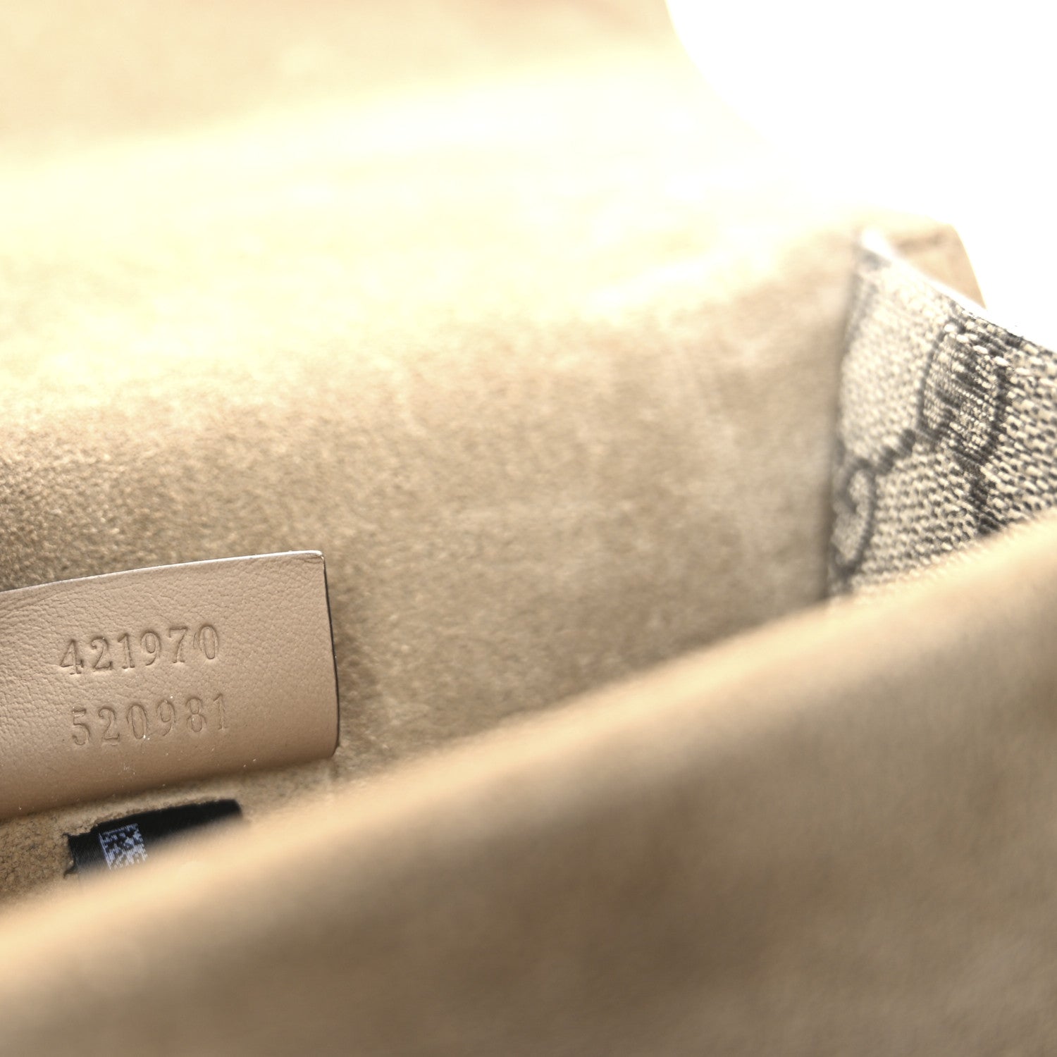 Gucci GG Supreme Monogram Mini Dionysus Shoulder Bag Taupe 7 of 11