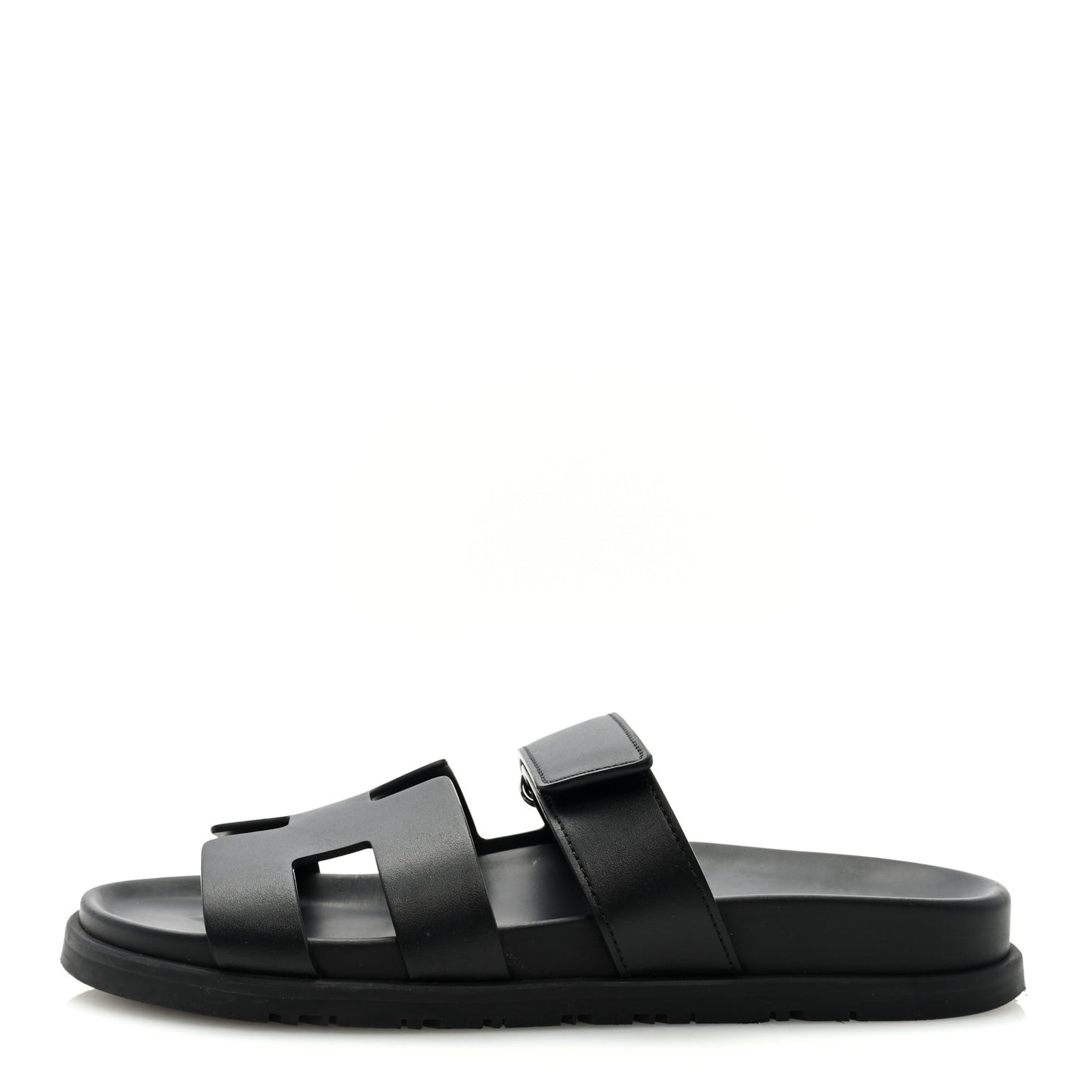 Calfskin Womens Chypre Sandals 38 Black