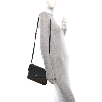 Louis Vuitton Monogram Twice Pochette Black 2 of 9