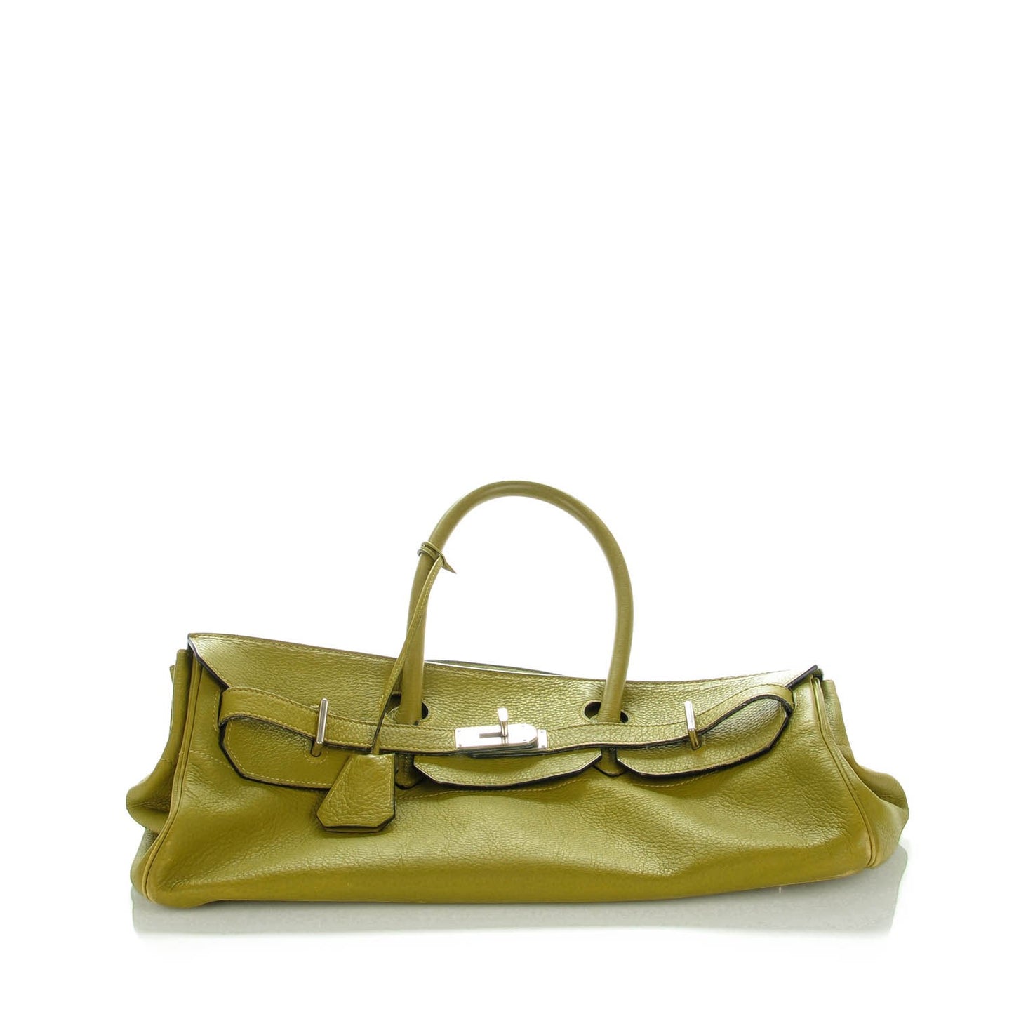 Taurillon Clemence JPG Birkin 42 Chartreuse