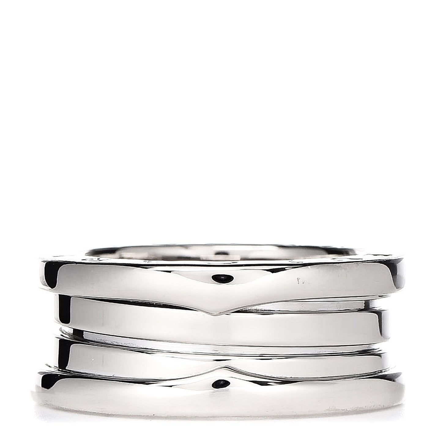 18K White Gold B.Zero1 2 Band Ring 53 6.25