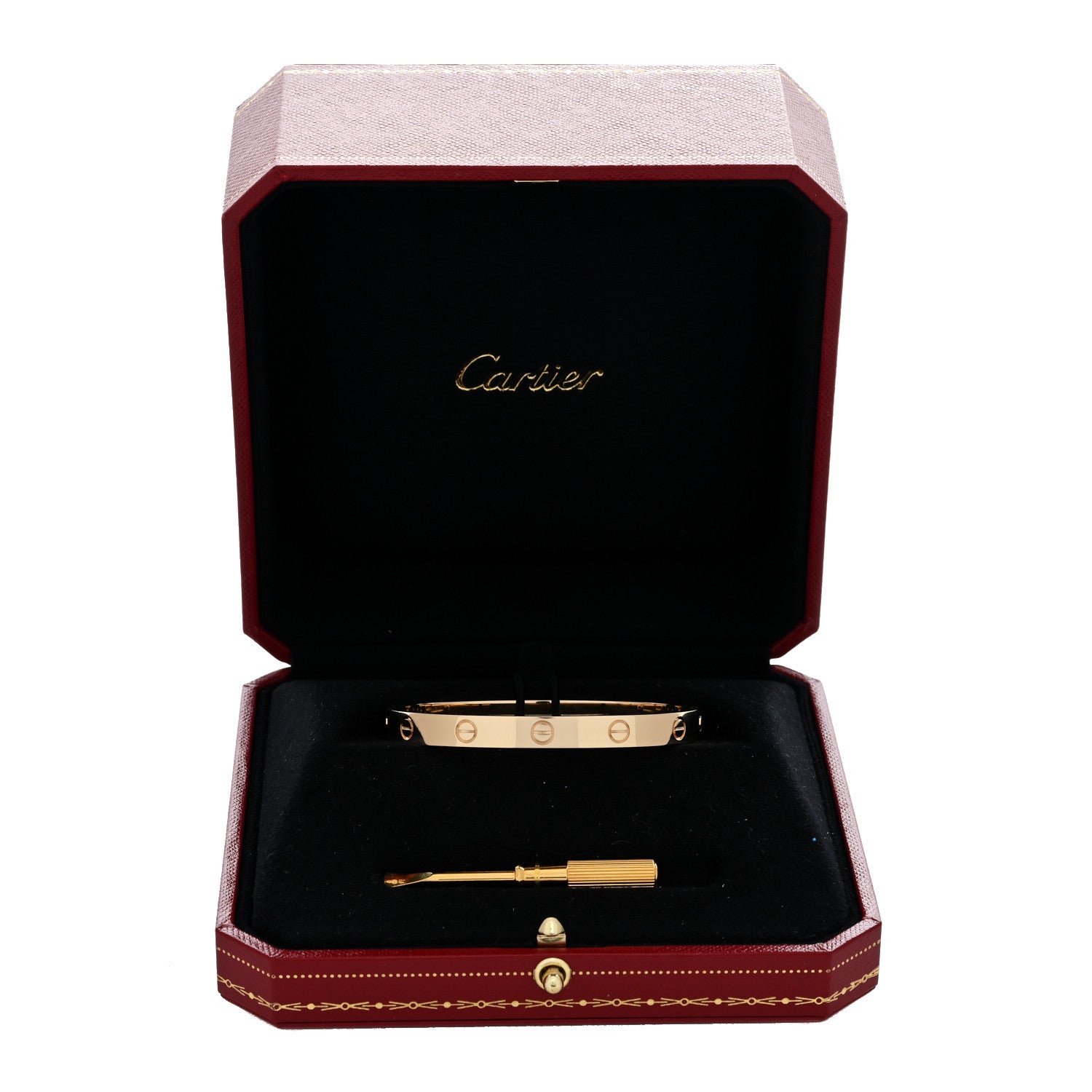 Cartier 18K Yellow Gold LOVE Bracelet 17 5 of 5