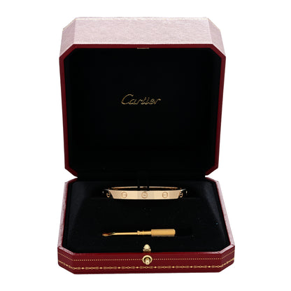 Cartier 18K Yellow Gold LOVE Bracelet 17 5 of 5