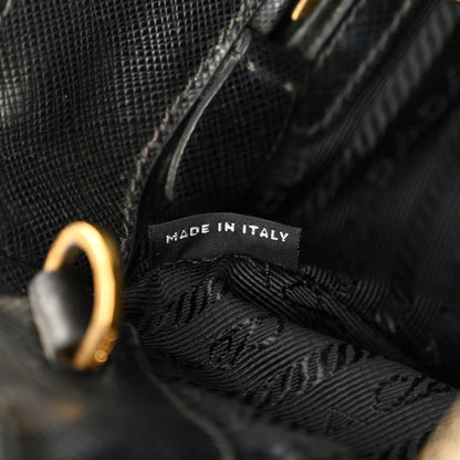 Prada Saffiano Lux Large Galleria Double Zip Black 7 of 15