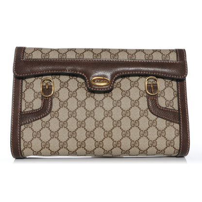 Gucci Monogram Shoulder Bag Brown 1 of 9