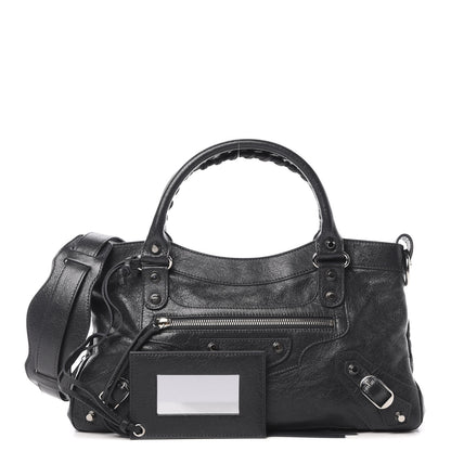 Balenciaga Agneau Classic Silver Hardware First Gris Fossile 1 of 11