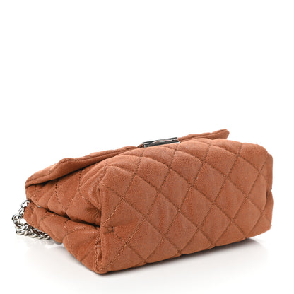 Stella McCartney Shaggy Deer Quilted Small Beckett Chain Shoulder Bag Brandy 4 of 8