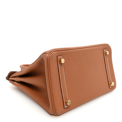 Hermes Togo Birkin 25 Gold 4 of 11