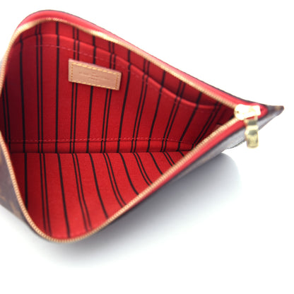 Louis Vuitton Monogram Neverfull MM GM Pochette Cherry 5 of 9