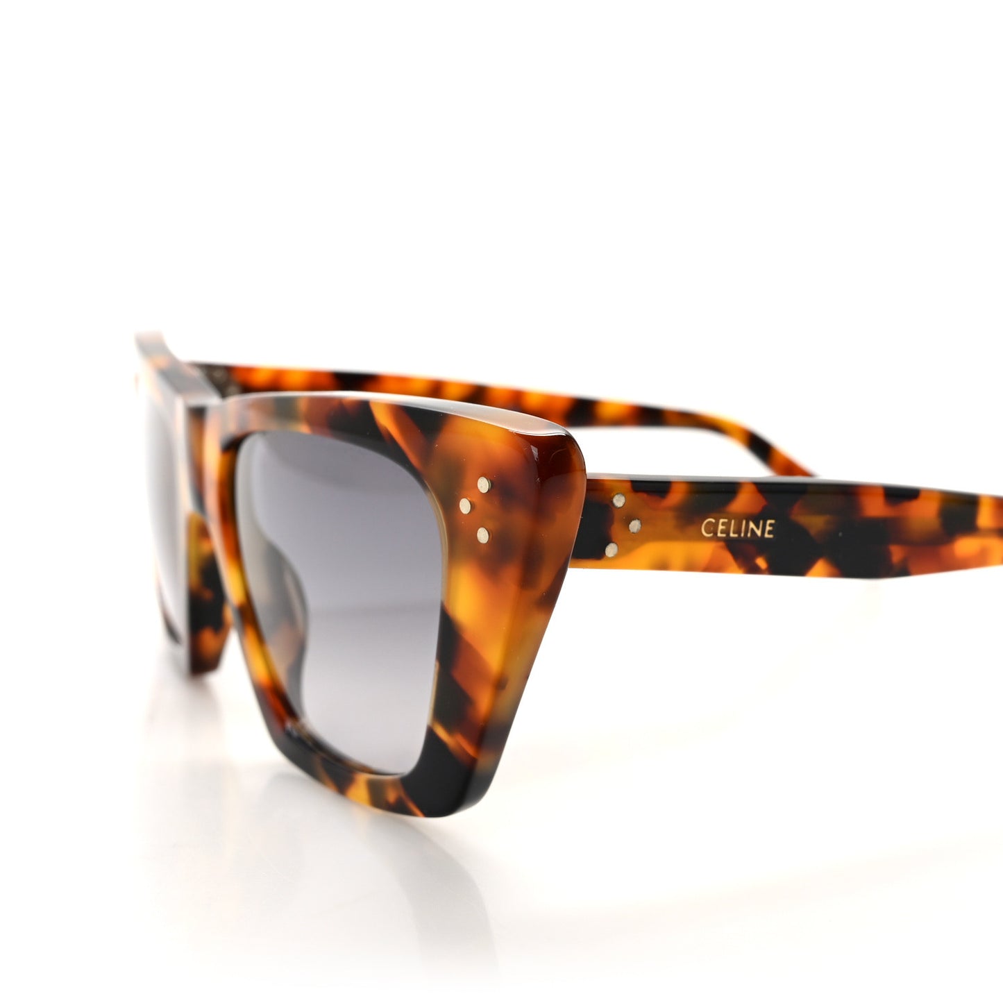 Acetate Cat Eye Sunglasses CL40187I Dark Havana