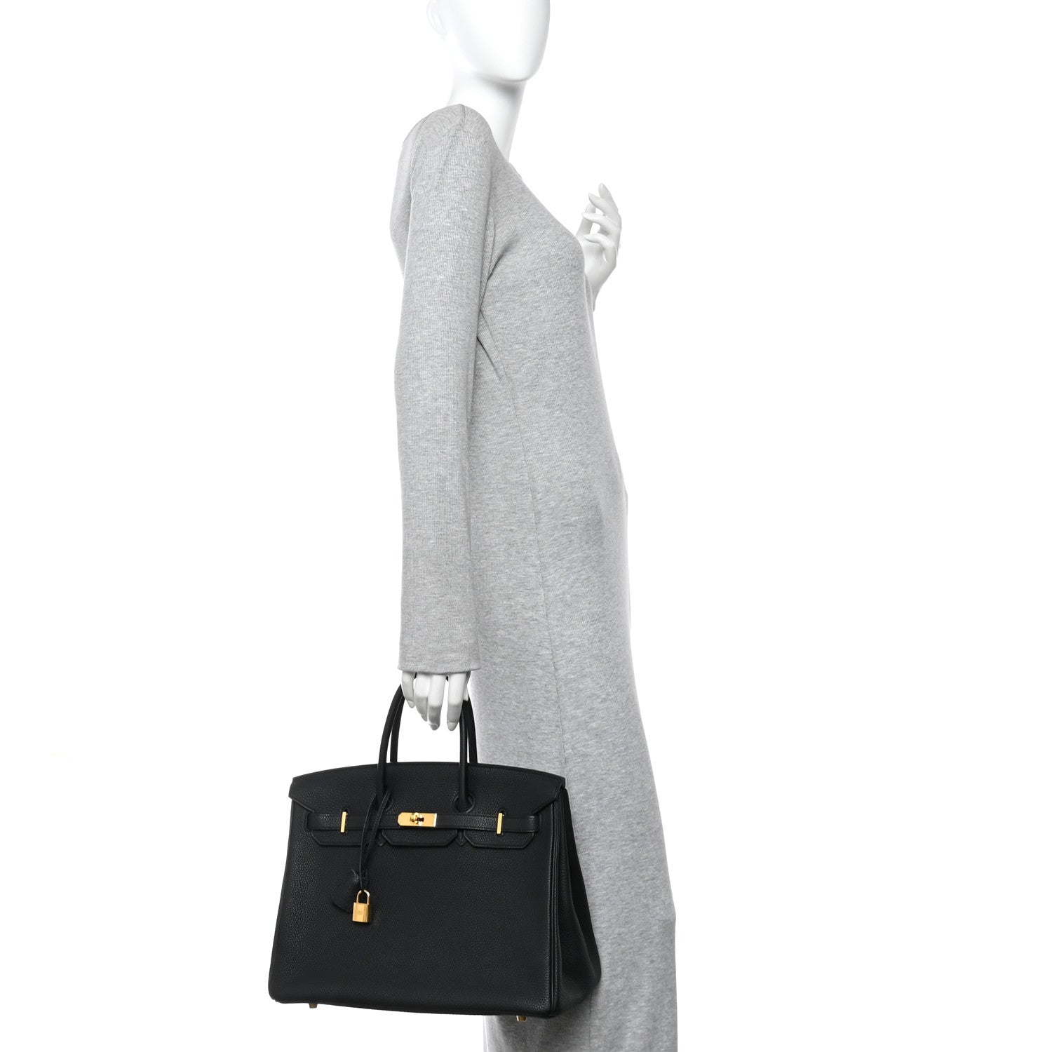 Hermes Togo Birkin 35 Black 2 of 12