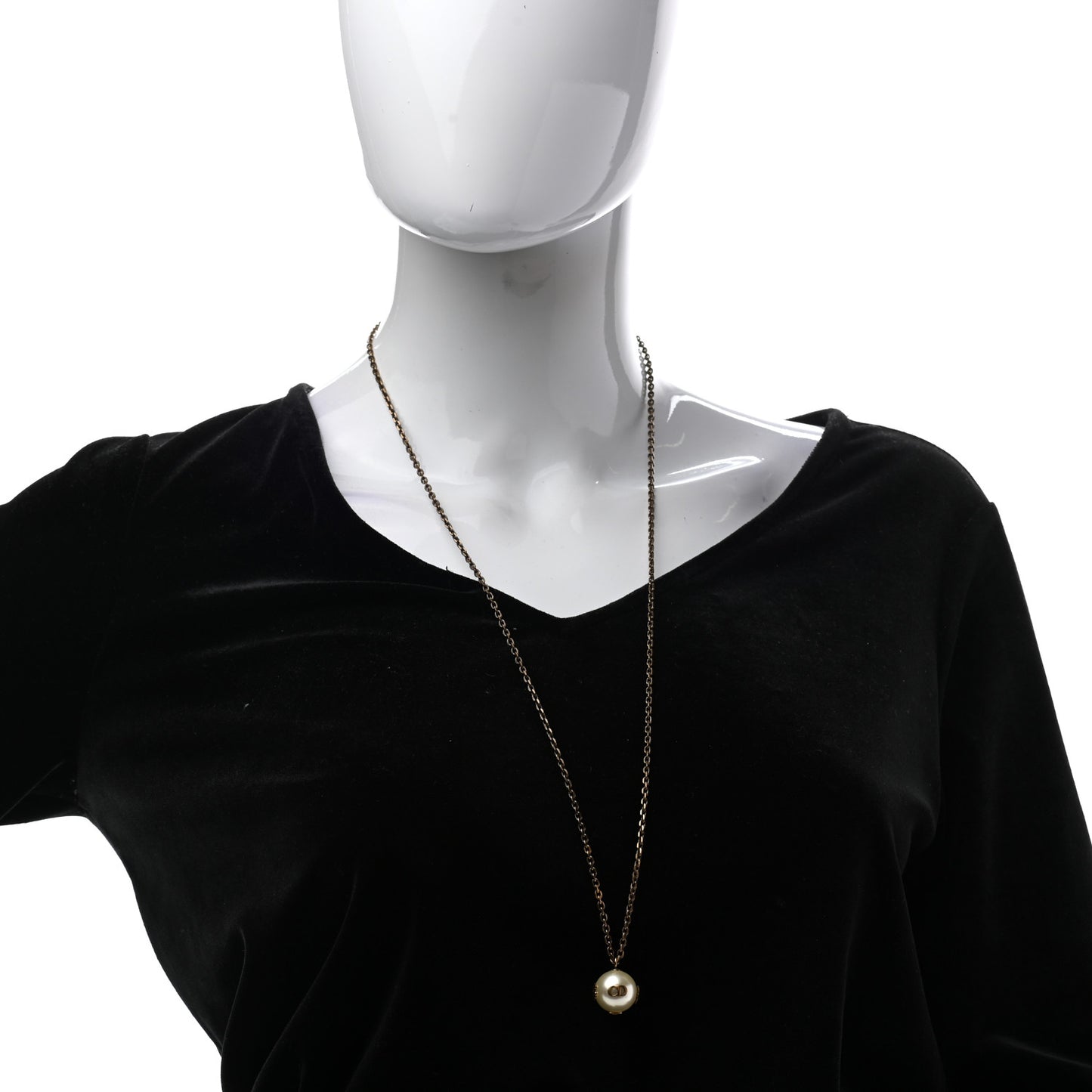 Tresor De Tribal Long Necklace Gold