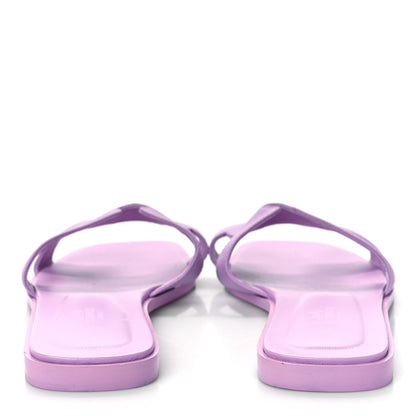 Hermes Epsom Oran Sandals 40 Violet Amethyste 5 of 14