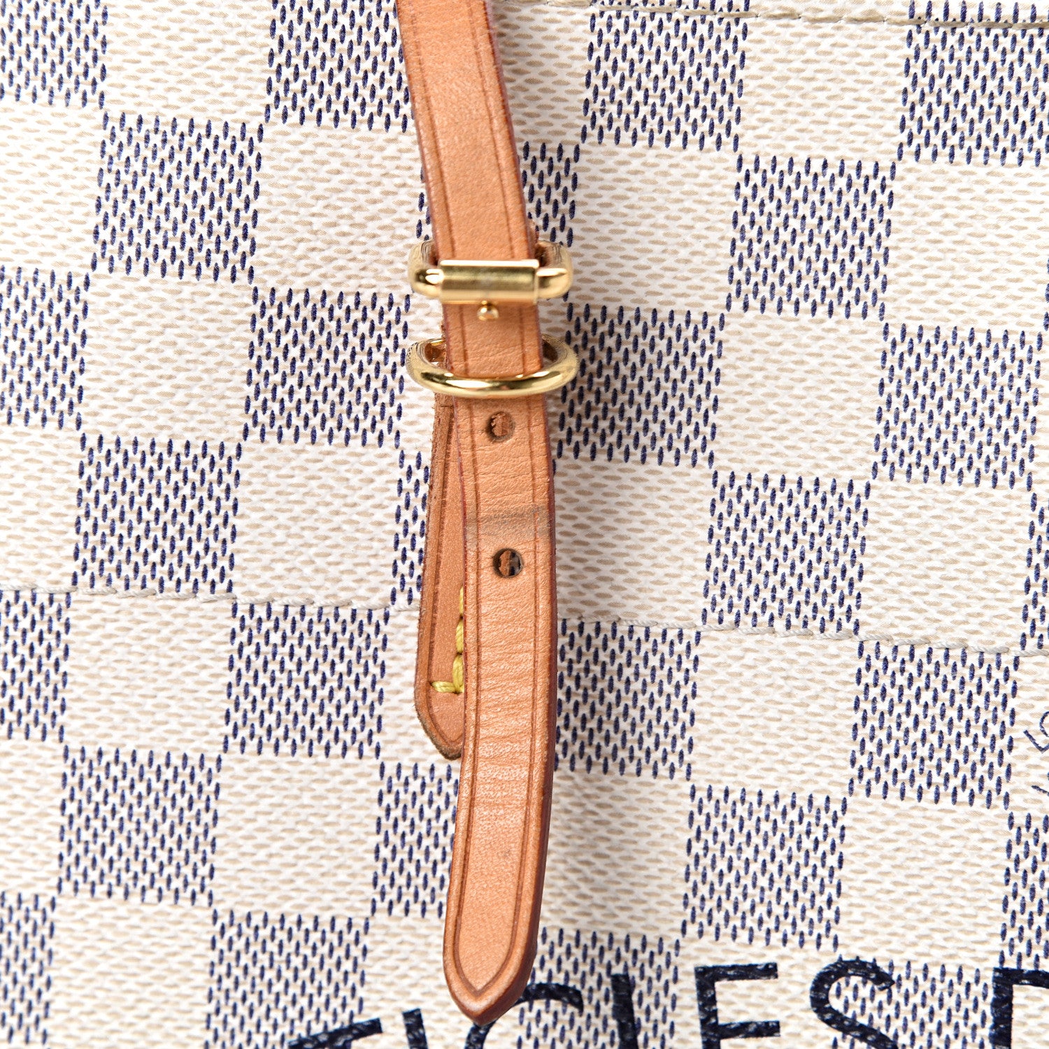 Louis Vuitton Damier Azur Cabas Adventure MM 10 of 13