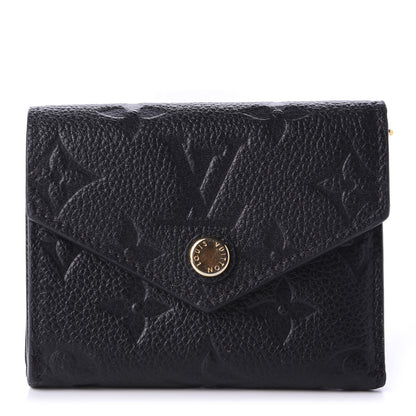 Louis Vuitton Empreinte Zoe Wallet Black 1 of 9