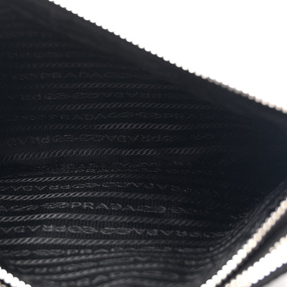 Prada Re-Nylon Saffiano Re-Edition 2000 Double Zip Crossbody Bag Black 5 of 10