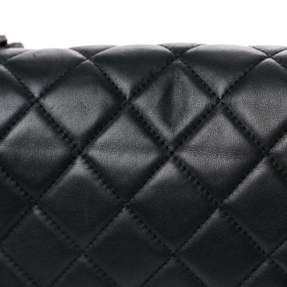 Chanel Calfskin Quilted Medium Boy Flap Black 22 of 24