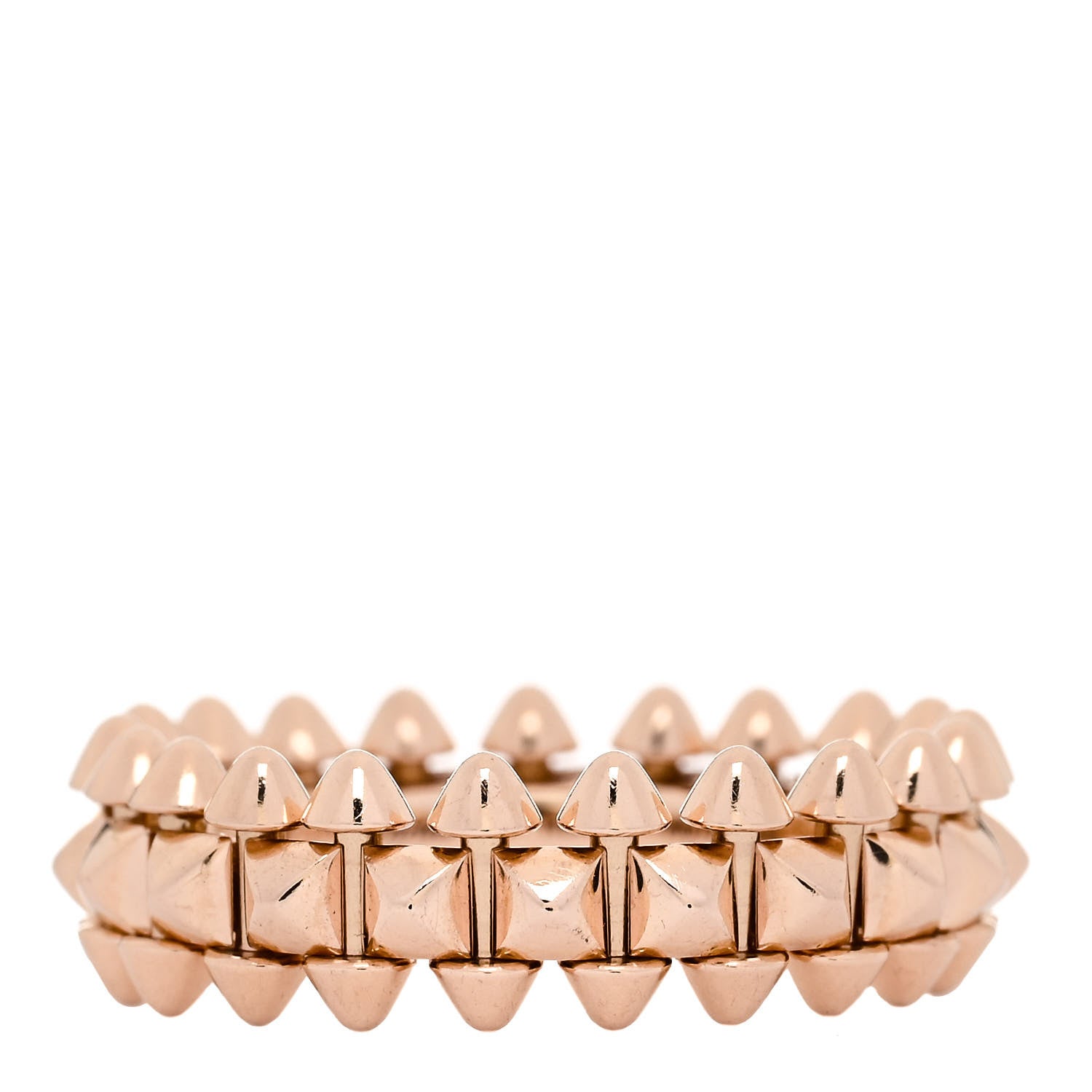 Cartier 18K Pink Gold SM Clash De Cartier Ring 50 5.25 1 of 5