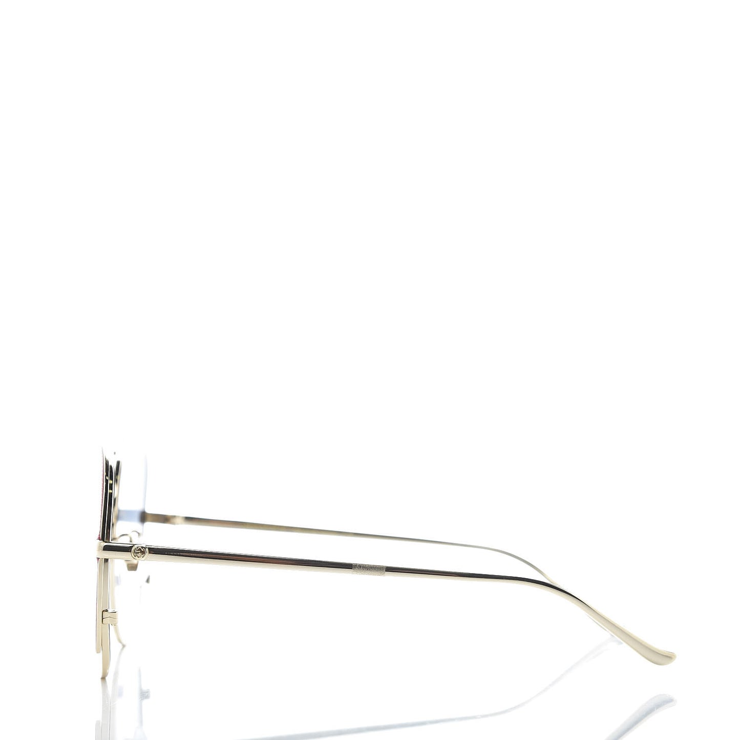 Acetate Oversize Square Frame GG0400S Sunglasses Gold