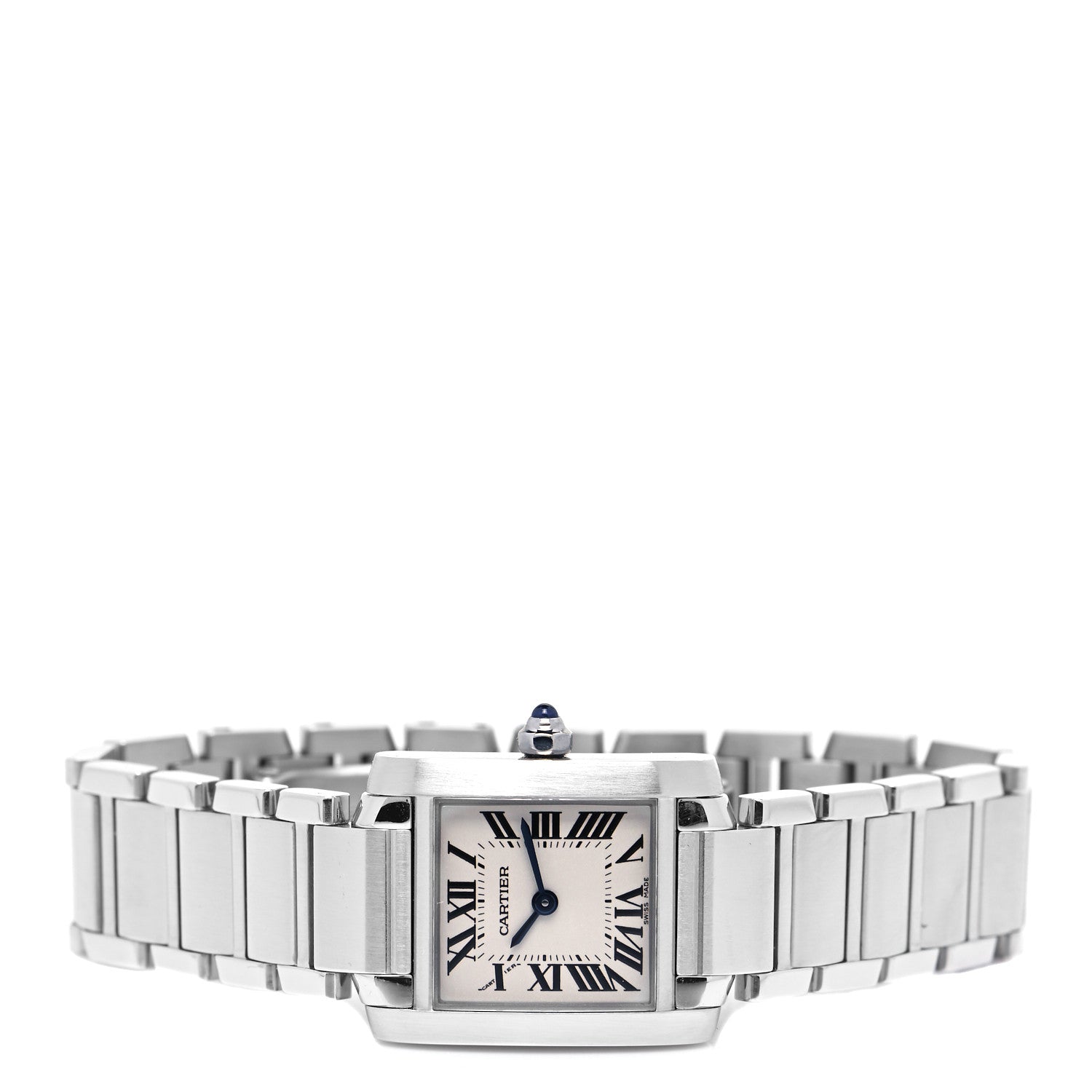Cartier Stainless Steel 20mm Tank Francaise Quartz Watch 2 of 4
