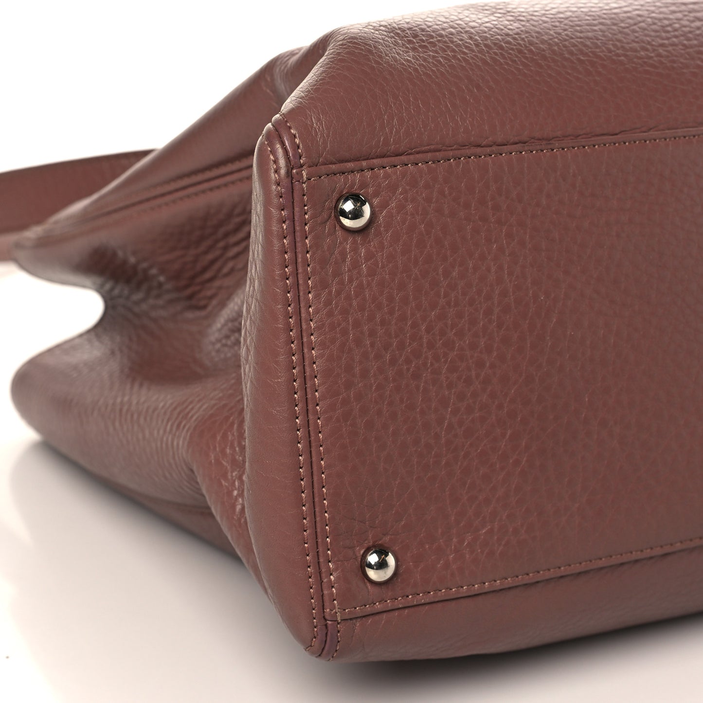 Calfskin XL Cerf Executive Shopper Tote Mauve