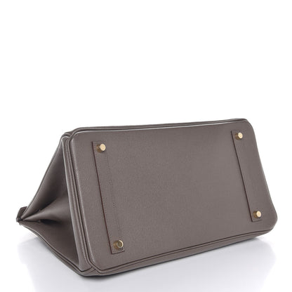 Hermes Epsom Birkin 35 Etain 5 of 33