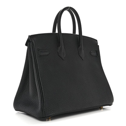 Hermes Togo Birkin 25 Black 3 of 16