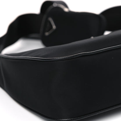 Prada Nylon Re-Edition 2005 Shoulder Bag Black 7 of 14