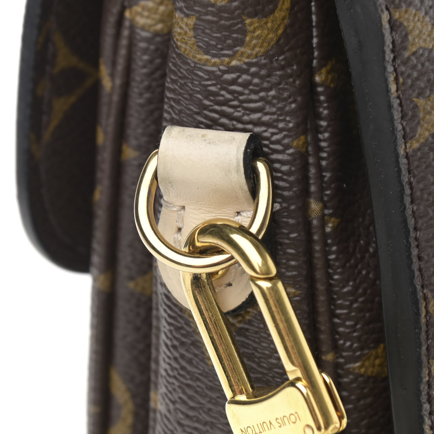 Louis Vuitton Monogram Braided Pochette Metis Creme Beige 11 of 11