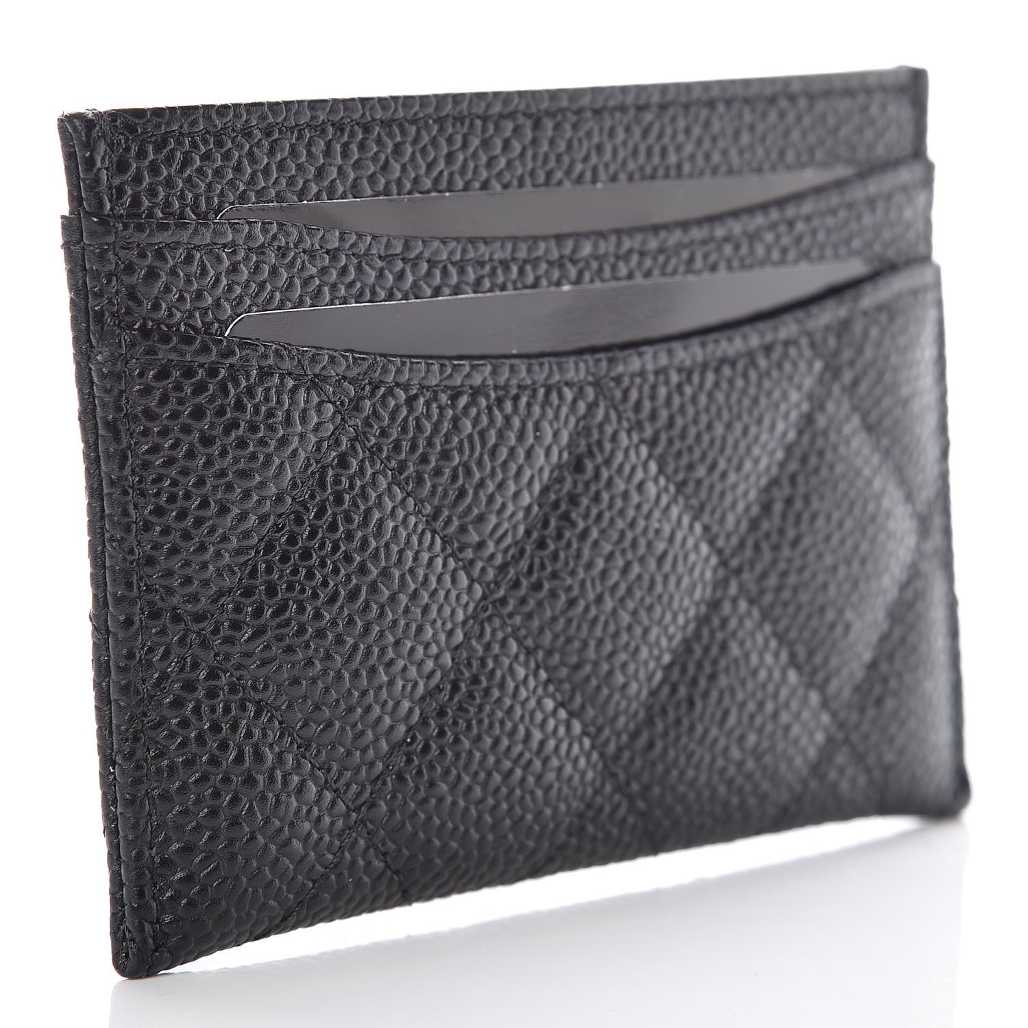 Chanel Caviar Quilted Card Holder Black 3 of 11