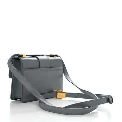 Christian Dior Smooth Calfskin Micro 30 Montaigne Flap Bag Blue Gray 2 of 12