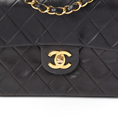 Chanel Lambskin Quilted Mini Square Flap Bag Black 14 of 14