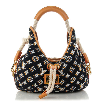 Louis Vuitton Canvas Monogram Cruise Bulles MM Navy 1 of 7