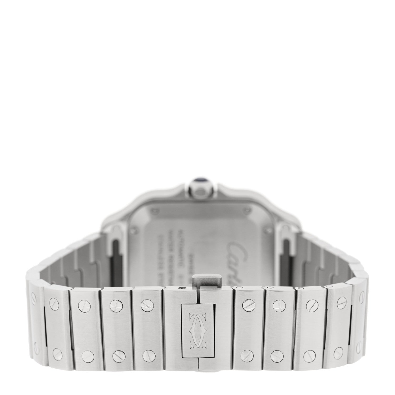 Cartier Stainless Steel 35mm Santos de Cartier Automatic Watch 3 of 5