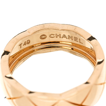 Chanel 18K Yellow Gold Small Coco Crush Ring 49 5 4 of 6