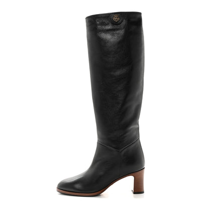 Gucci Calfskin Piuma Lux Energy High Boots 35 Black 1 of 11