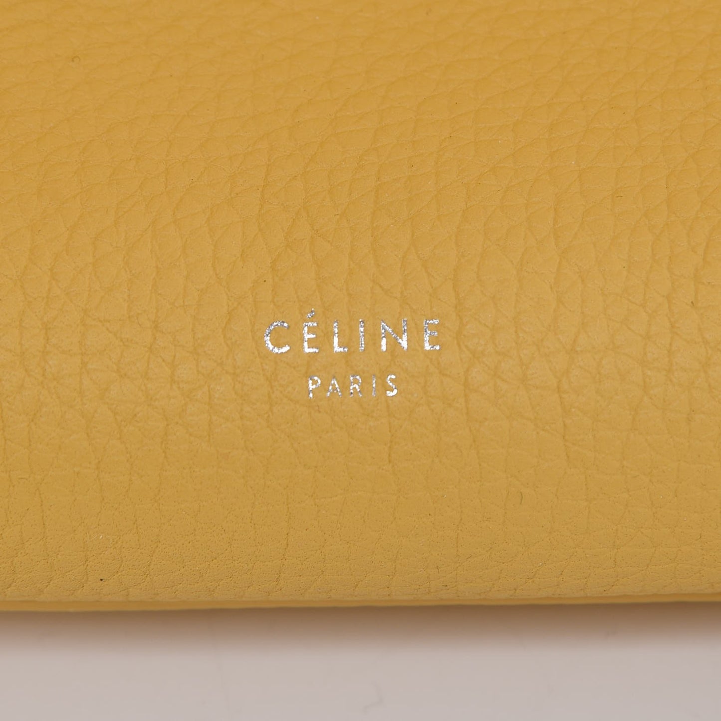 Supple Grained Calfskin Small Big Bag Sunflower