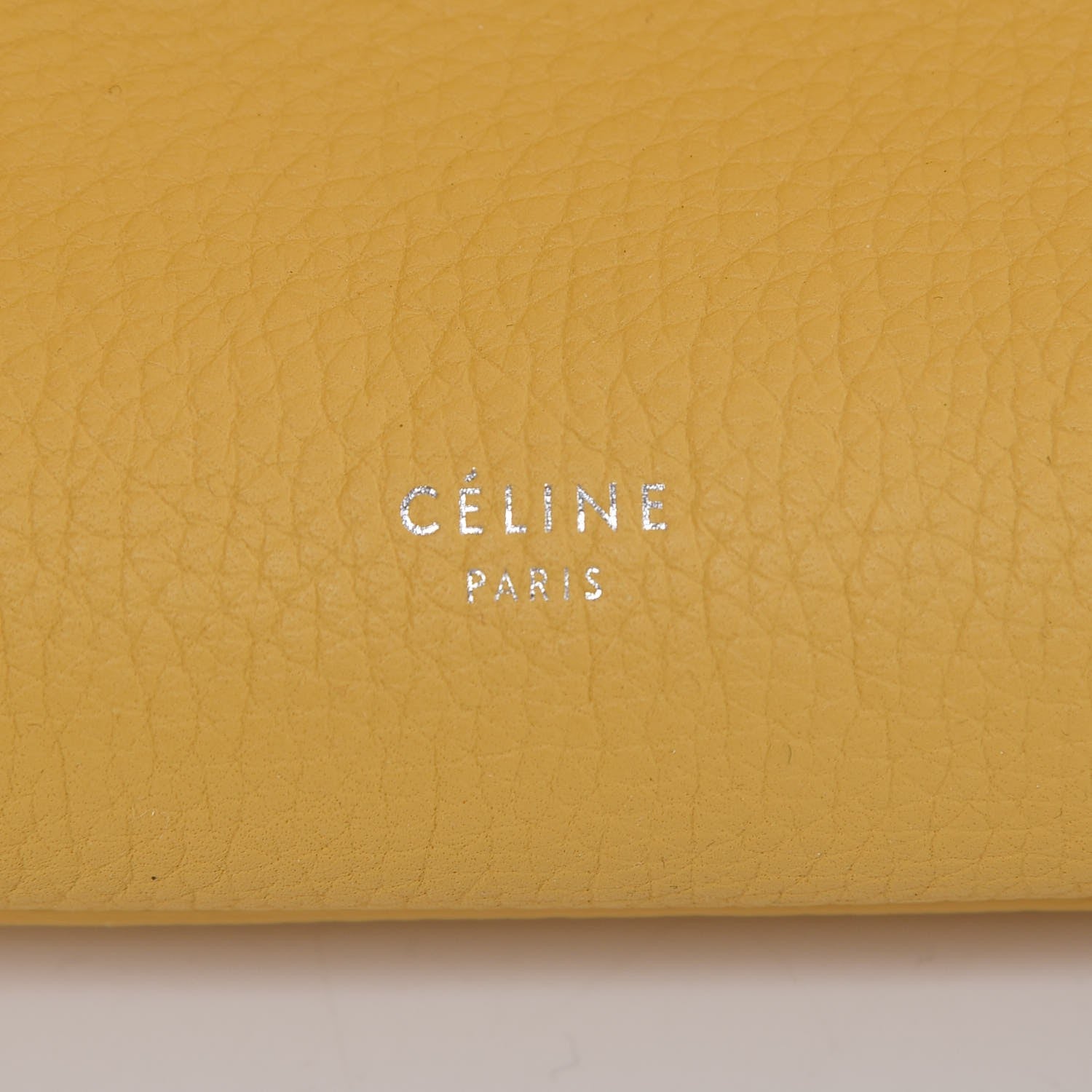 Celine Supple Grained Calfskin Small Big Bag Sunflower 8 of 8