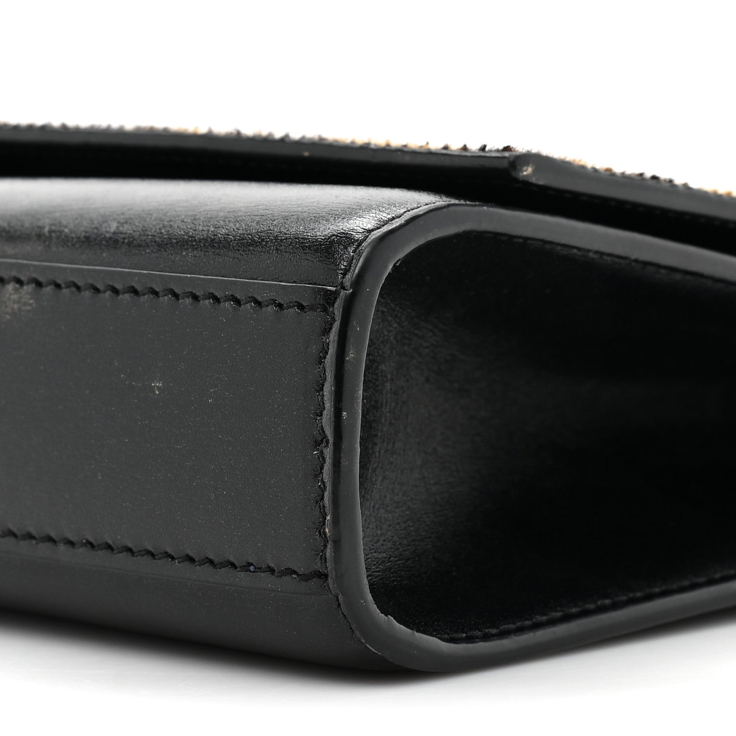Saint Laurent Pony Hair Calfskin Leopard Print Medium Classic Monogram Kate Satchel Black 7 of 12