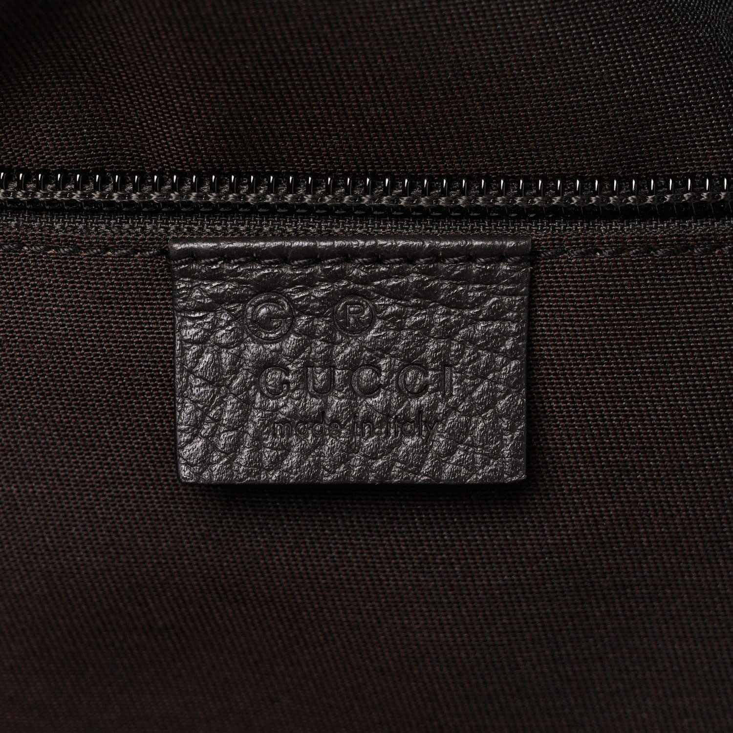 Gucci Monogram Travel Backpack Dark Brown 6 of 14