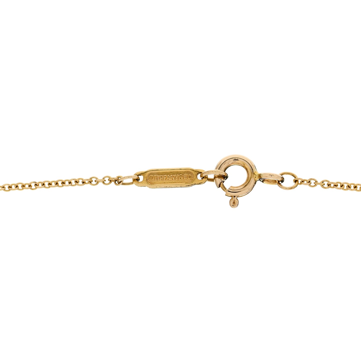 18K Yellow Gold Diamond Crown Key Pendant Necklace