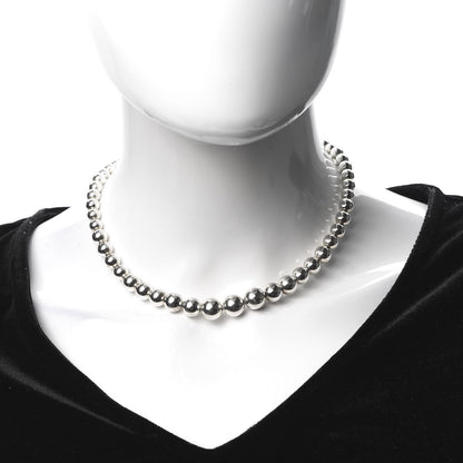 Tiffany Sterling Silver HardWear Graduated Ball Necklace 2 of 5