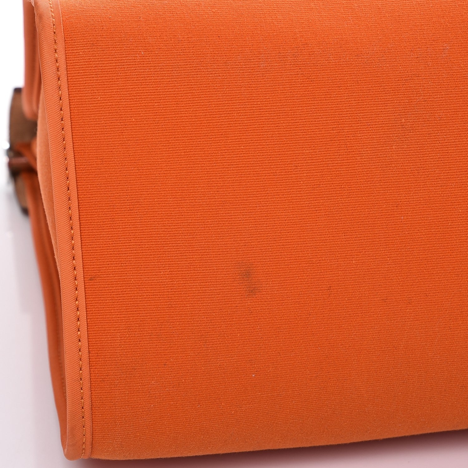 Hermes Toile Vache Hunter Herbag Zip 39 MM Orange 9 of 11