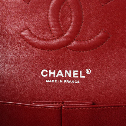 Chanel Caviar Quilted Medium Double Flap Red 10 of 13